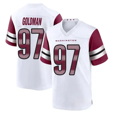 Youth Nike Washington Commanders Eddie Goldman Jersey - White Game