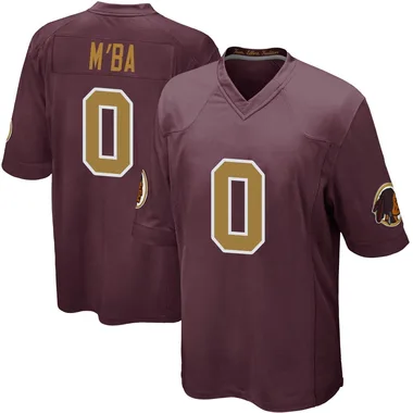 Youth Nike Washington Commanders Jeffrey M'ba Burgundy Alternate Jersey - Game