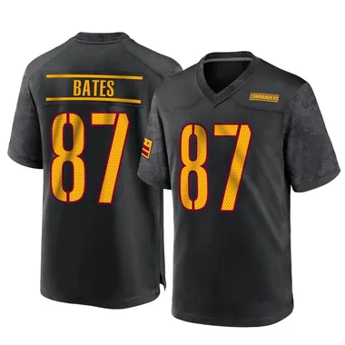 Youth Nike Washington Commanders John Bates Alternate Jersey - Black Game