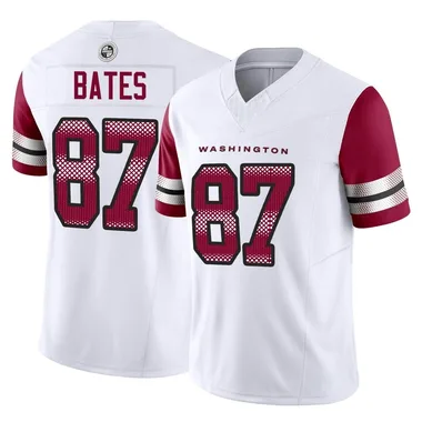 Youth Nike Washington Commanders John Bates Vapor F.U.S.E. Jersey - White Limited
