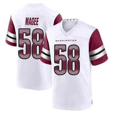 Youth Nike Washington Commanders Jordan Magee Jersey - White Game