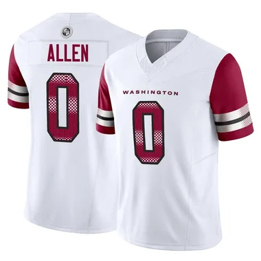 Youth Nike Washington Commanders Kaytron Allen Vapor F.U.S.E. Jersey - White Limited