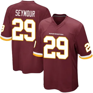 Youth Nike Washington Commanders Kevon Seymour Burgundy Team Color Jersey - Game