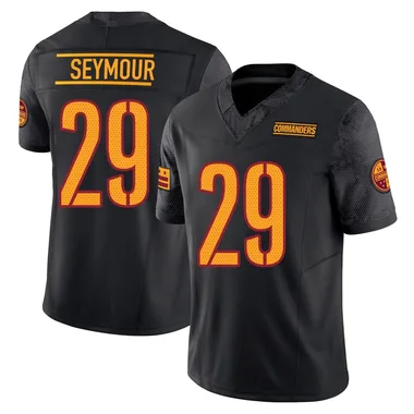 Youth Nike Washington Commanders Kevon Seymour Vapor F.U.S.E. Jersey - Black Limited