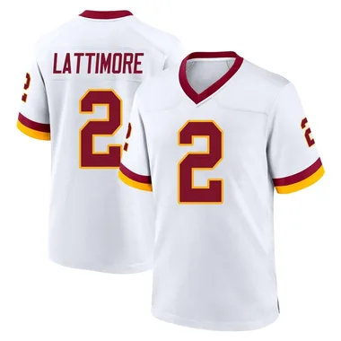 Youth Nike Washington Commanders Marshon Lattimore Jersey - White Game