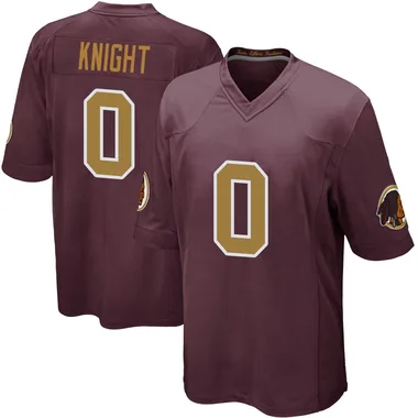 Youth Nike Washington Commanders Qwuantrezz Knight Burgundy Alternate Jersey - Game