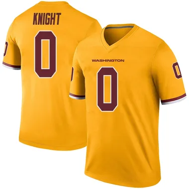 Youth Nike Washington Commanders Qwuantrezz Knight Color Rush Jersey - Gold Legend