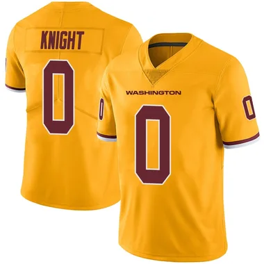 Youth Nike Washington Commanders Qwuantrezz Knight Color Rush Jersey - Gold Limited