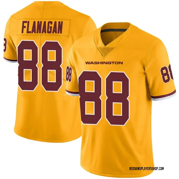 Youth Nike Washington Redskins Matt Flanagan Color Rush Jersey - Gold Limited